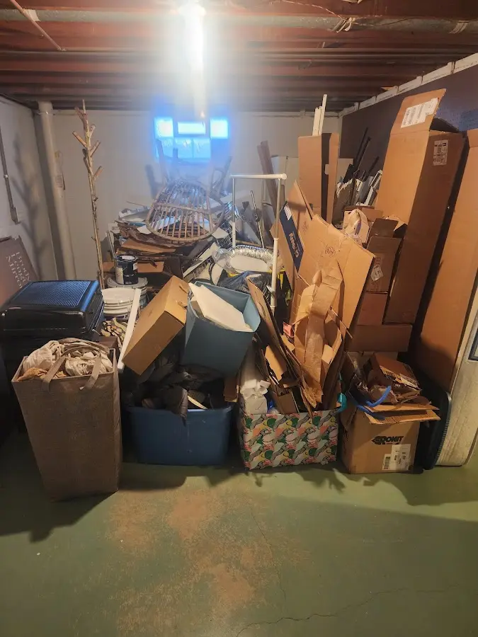 Roll-off dumpster container at job site for Construction Dumpster Rental in St. Petersburg